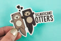 Otters Vinyl Sticker "Significant Otters"
